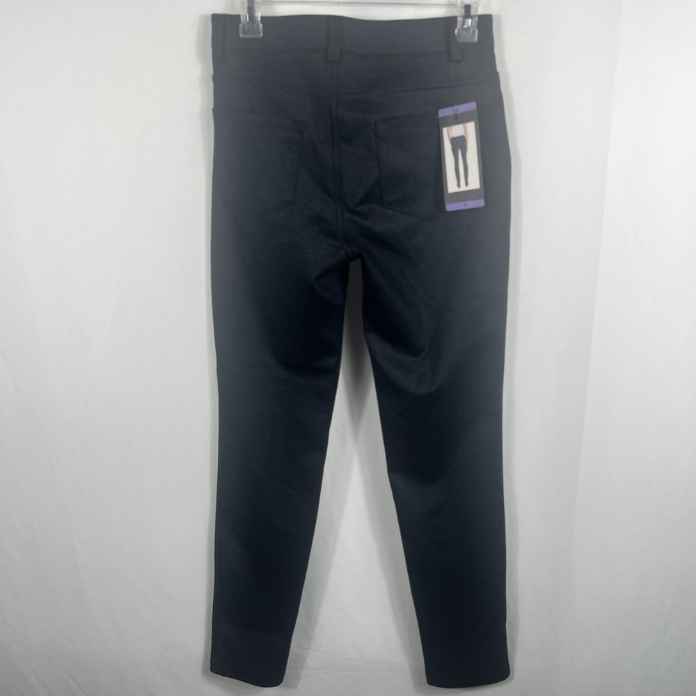Andrew Marc Women's Navy Blue Pants Size 4 Stretchy New With Tags Washable - Picture 3 of 8